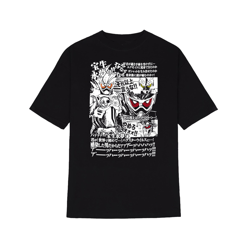 BST Áo thun Kamen Rider Brave & Snipe & Genm. Áo thun Unisex in hình. Áo thun Unisex in hình