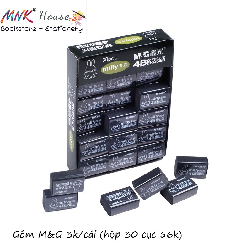 Cục gôm M&G màu đen