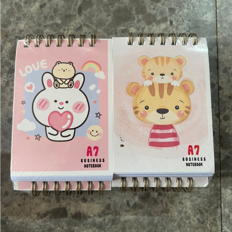 Sổ Lò Xo A7 200 Trang KT:70X100mm  Độ Dày 70 Gsm Hải Tiến Camshop