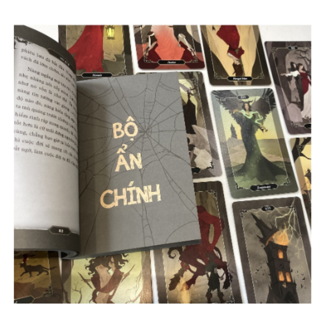 Sách AZ -  DARK WOOD TAROT