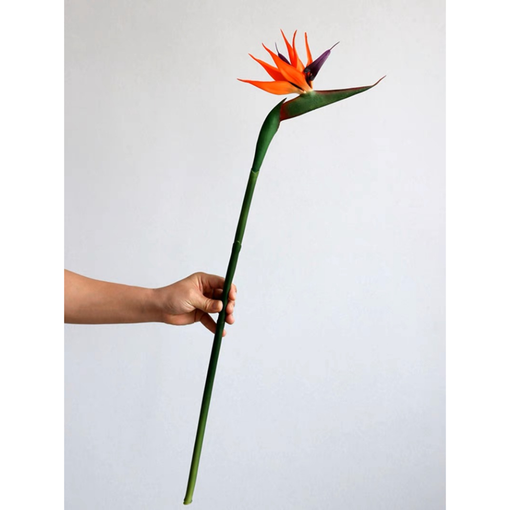 Hoa Giả Hoa Thiên Điểu, Cành Hoa Thiên Điểu Cao Su 1 Bông