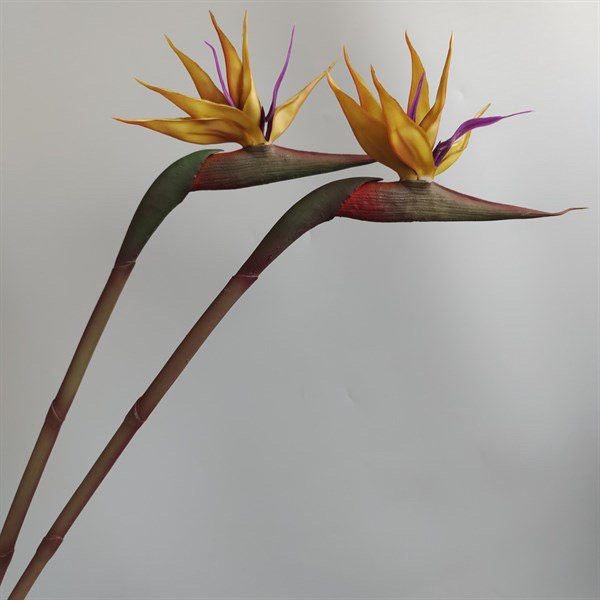 Hoa Giả Hoa Thiên Điểu, Cành Hoa Thiên Điểu Cao Su 1 Bông