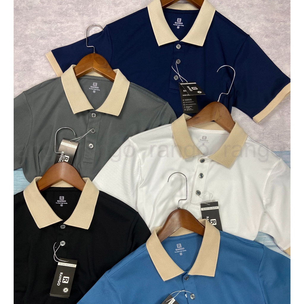Áo polo nam nữ áo thun Phối bo tổ ong đẹp mắt, sang trọng
