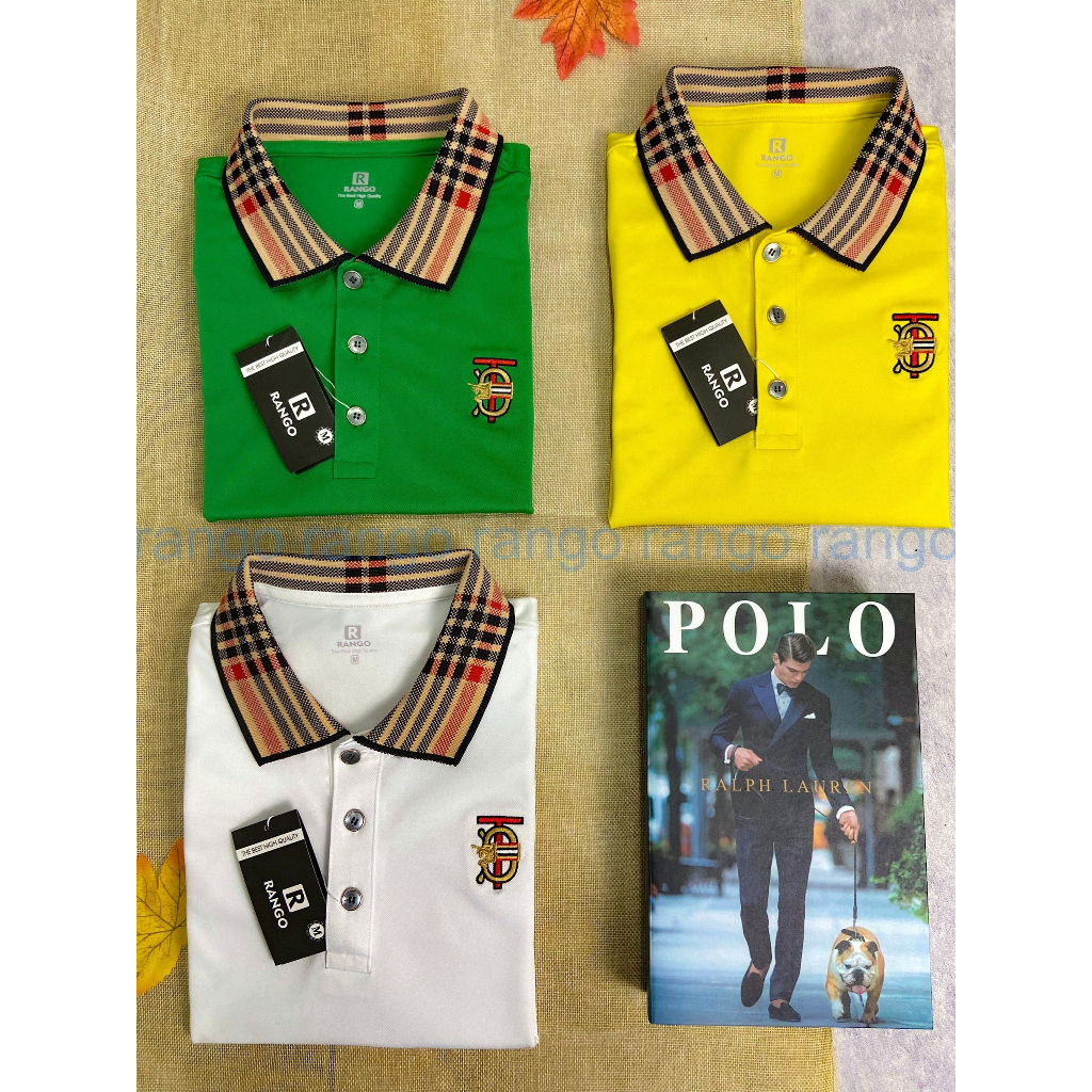 Áo polo, áo Thun nam nữ phối họa tiết cao cấp