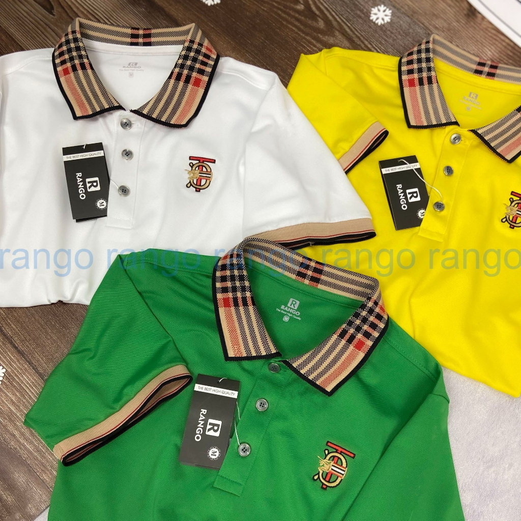 Áo polo, áo Thun nam nữ phối họa tiết cao cấp