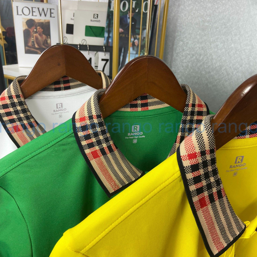 Áo polo, áo Thun nam nữ phối họa tiết cao cấp