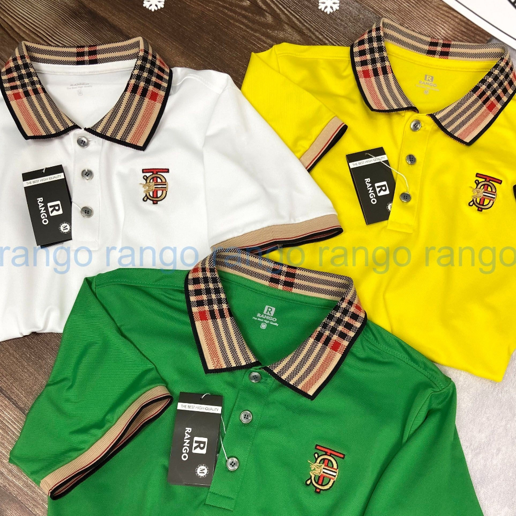 Áo polo, áo Thun nam nữ phối họa tiết cao cấp