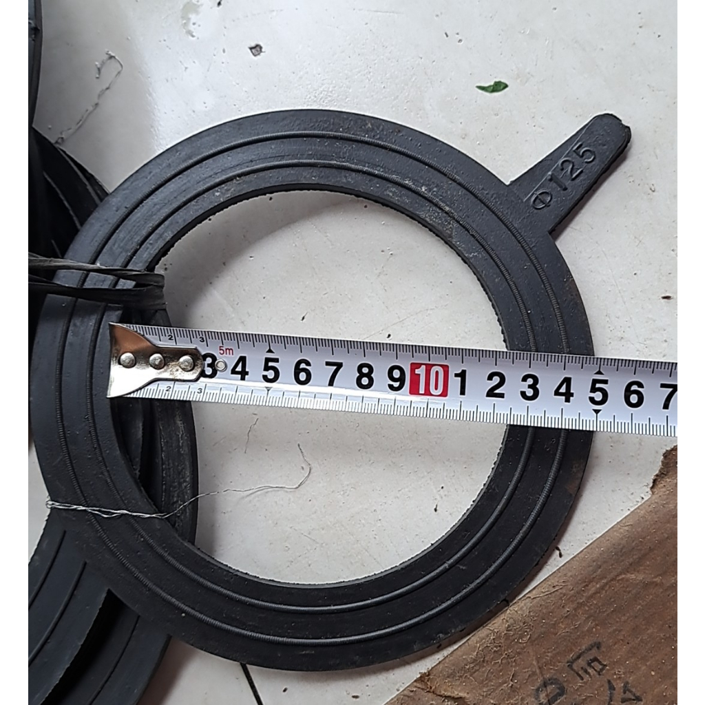 Gioăng mặt bích kẽm hoặc nhựa cao su D50, 65,80,100