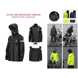  Bộ áo mưa cao cấp MOTOWOLF MDL0401 