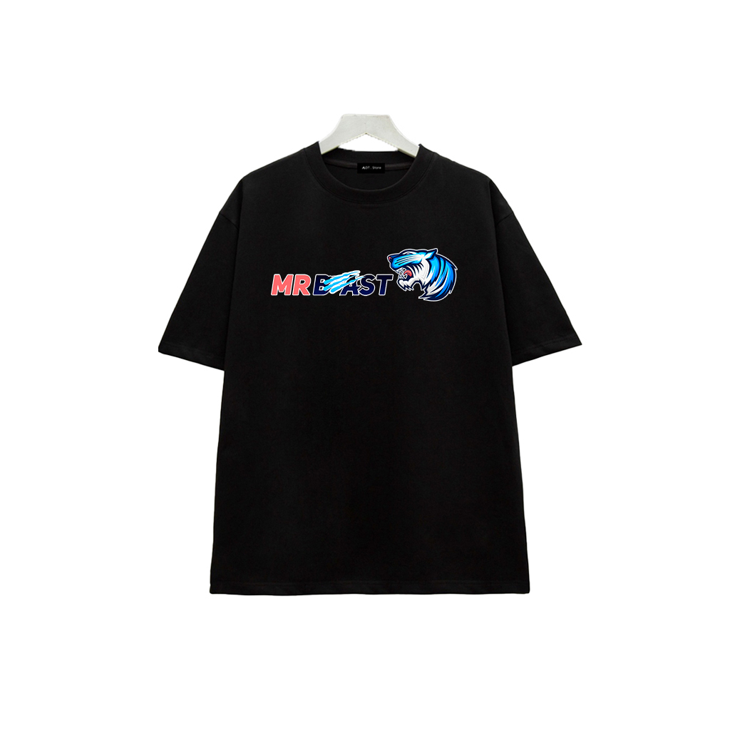 BST Áo thun YouTube Mr Beast mẫu áo thun in hình logo Youtube