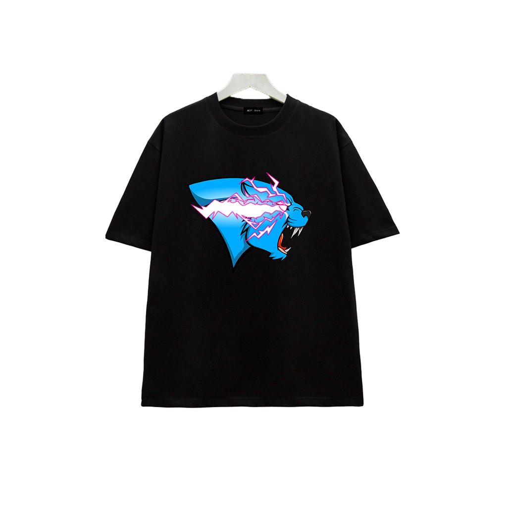 BST Áo thun YouTube Mr Beast mẫu áo thun in hình logo Youtube