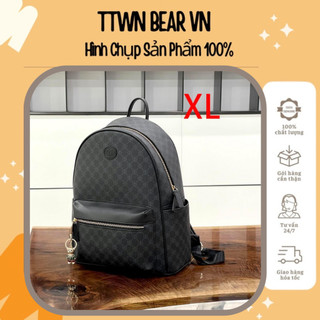 ‼ sẵn hàng ‼ ttwn bear balo size m và xl 41cm đựng lap 14 đen nhám new
