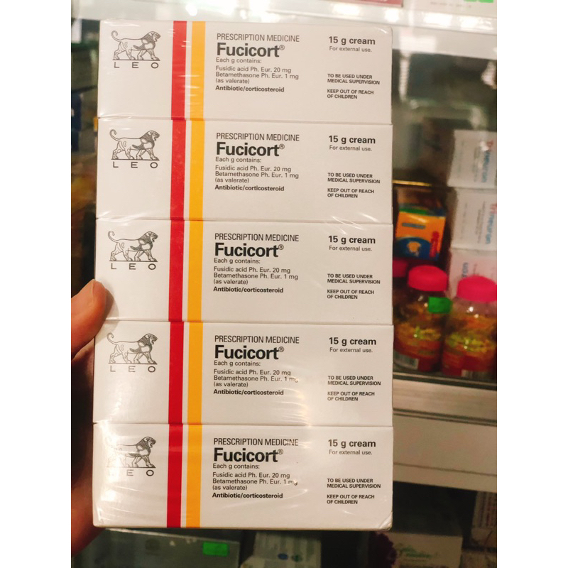 Kem bôi da Fucicort - tuýp 15g