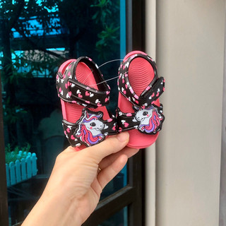 Sandal xốp siêu nhẹ ngựa pony bé gái chống trơn trượt
