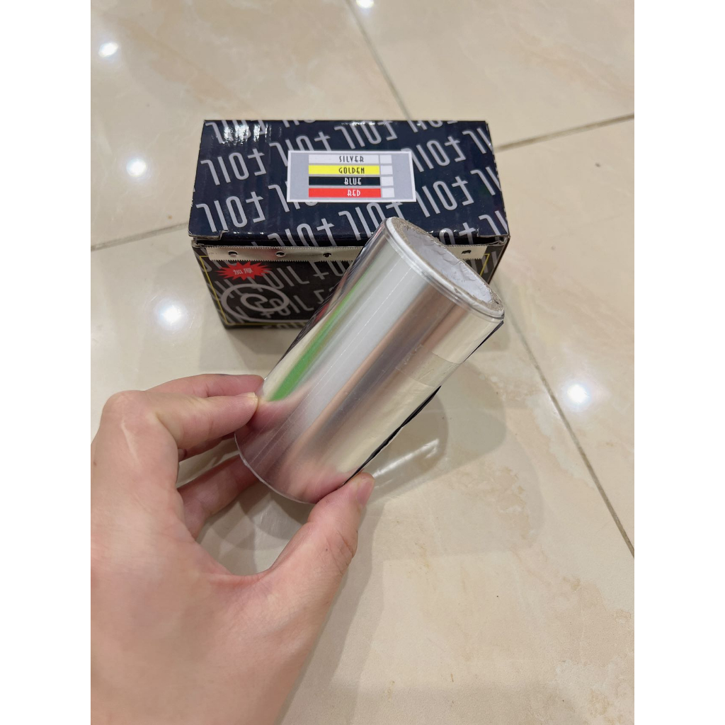HỘP ĐEN Giấy bạc ủ phá gel móng tay