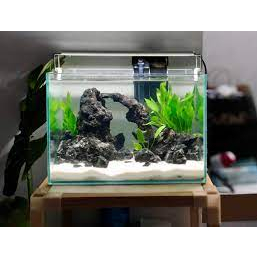 Đá đen Gia Lai trang trí thủy sinh 1kg