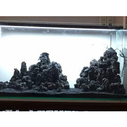 Đá đen Gia Lai trang trí thủy sinh 1kg