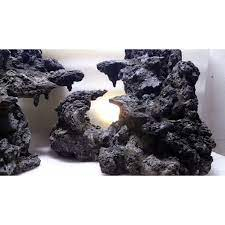 Đá đen Gia Lai trang trí thủy sinh 1kg