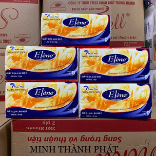 COMBO 5 GÓI GIẤY LỤA RÚT ELENE 260 TỜ