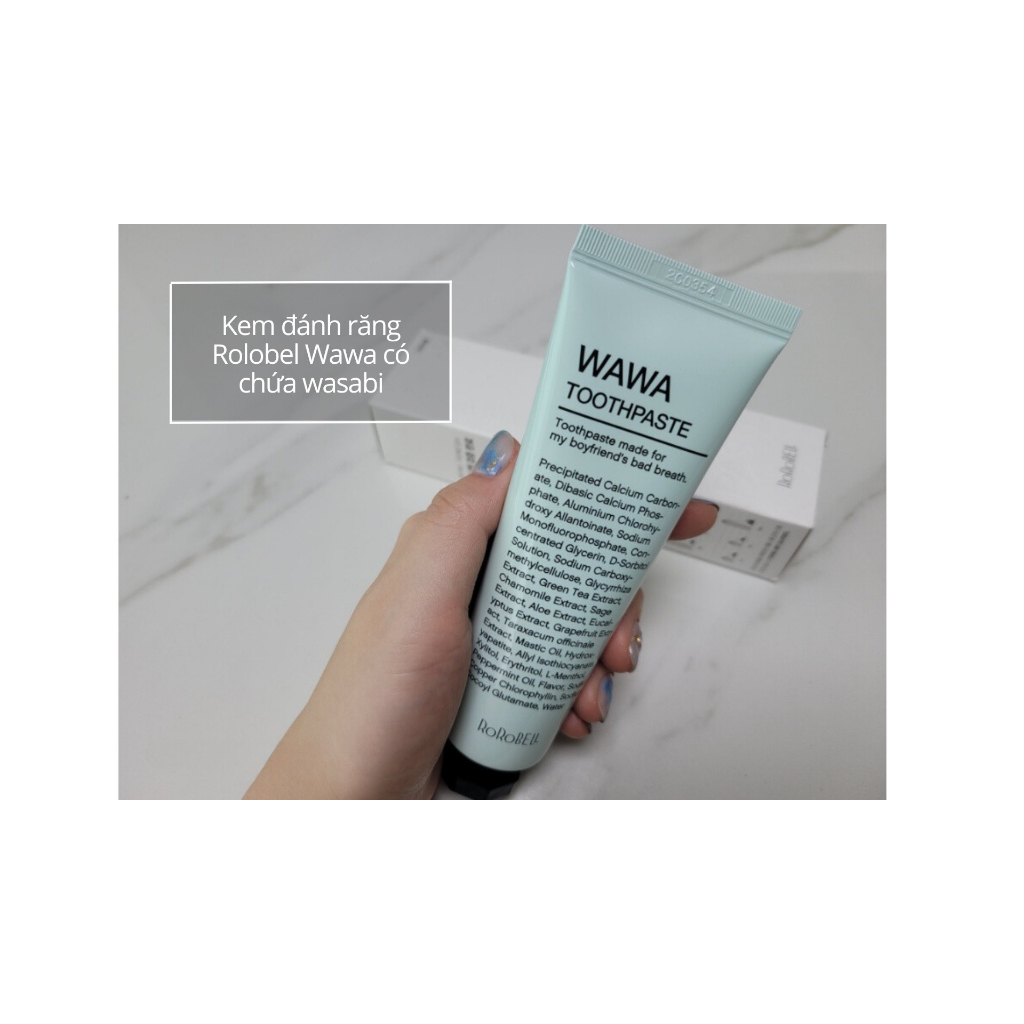 Kem Đánh Răng Rorobell Wawa Toothpaste Đánh Bay Hôi Miệng