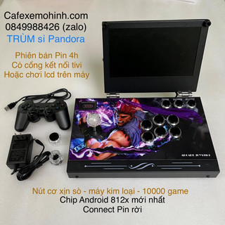 Máy chơi game thẻ Pandora box 18X bản nâng cấp 3s game xài pin sạc | Game thùng 8x 9x trở về tuổi thơ