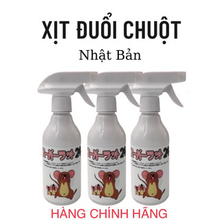 Thuốc đuổi chuột - xịt đuổi chuột nhật bản - thuốc xịt chuột - dùng cho xe ôtô và dùng trong nhà - 100% thảo mộc