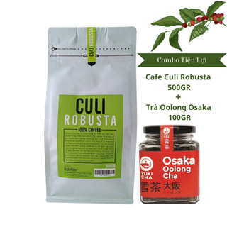 [Mã BMLTA35 giảm đến 35K đơn 99K] Combo Trà Osaka 100g Cafe Culi Robusta 500g