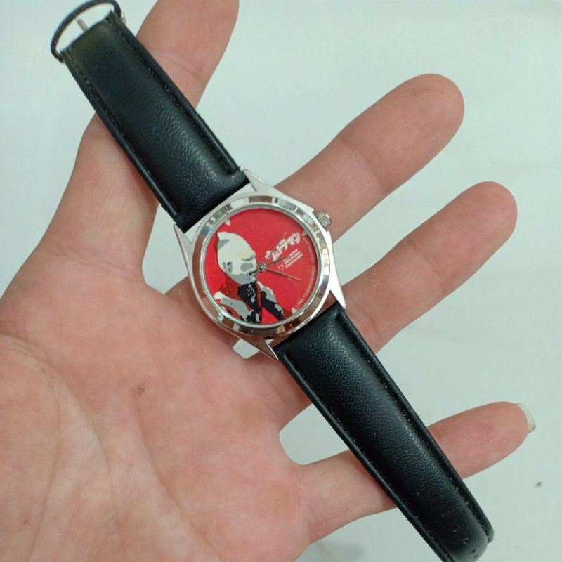 Đồng hồ si nam nữ dây da hiệu NO BRAND độ mới 94% phù hợp nam tay nhỏ với nữ tay to