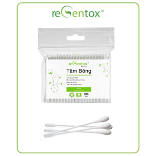 Tăm bông người lớn regentox túi zip 200 que