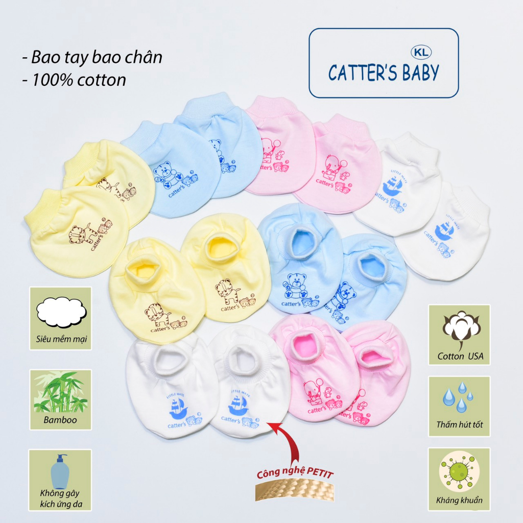 Bao tay Bao chân cho bé sơ sinh MTK