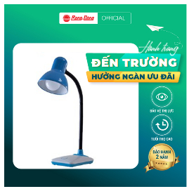 Đèn bàn bảo vệ thị lực Rạng Đông LED 5W - màu xanh (RD-RL-26.LED)