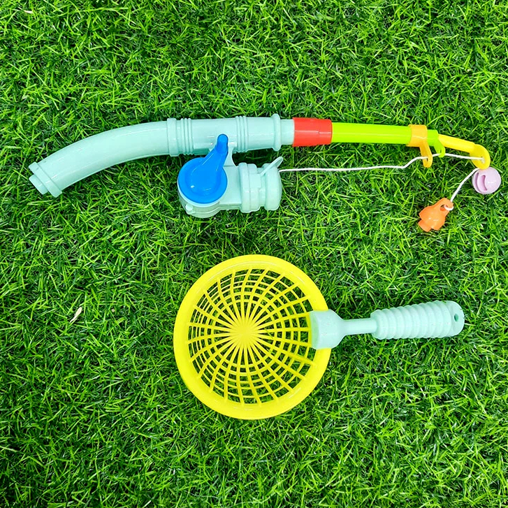 Bộ Đồ Chơi Câu Cá Nam Châm Kèm Chậu Và Vợt Cho Bé