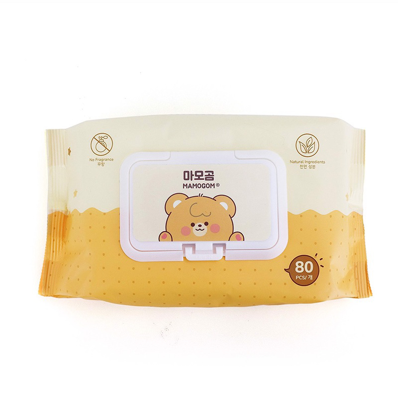 Khăn Ướt Cho Bé MAMOGOM Bịch 80 Miếng