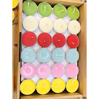 Vỉ nến tealight trơn, nến xu trơn 10 cái