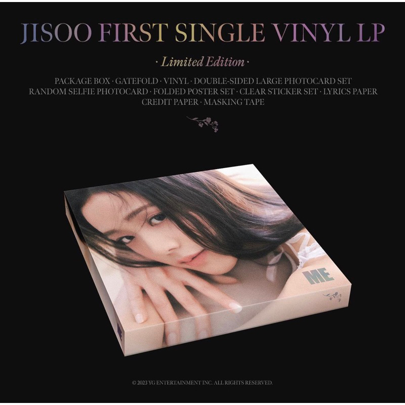 Album Jisoo Limited Edition Vinyl LP
