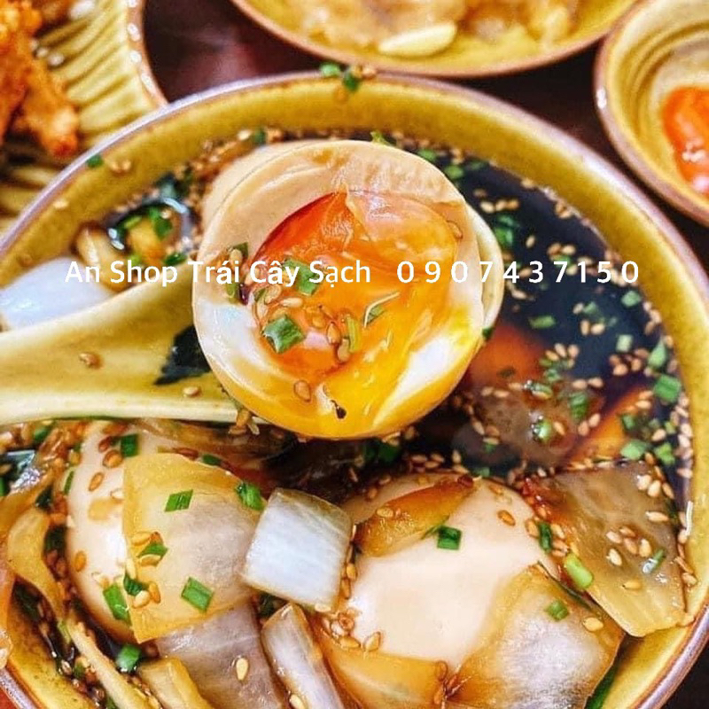 TRỨNG GÀ NGÂM TƯƠNG