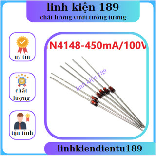 Túi 10 diode 1n4148 diode xung chất lượng cao