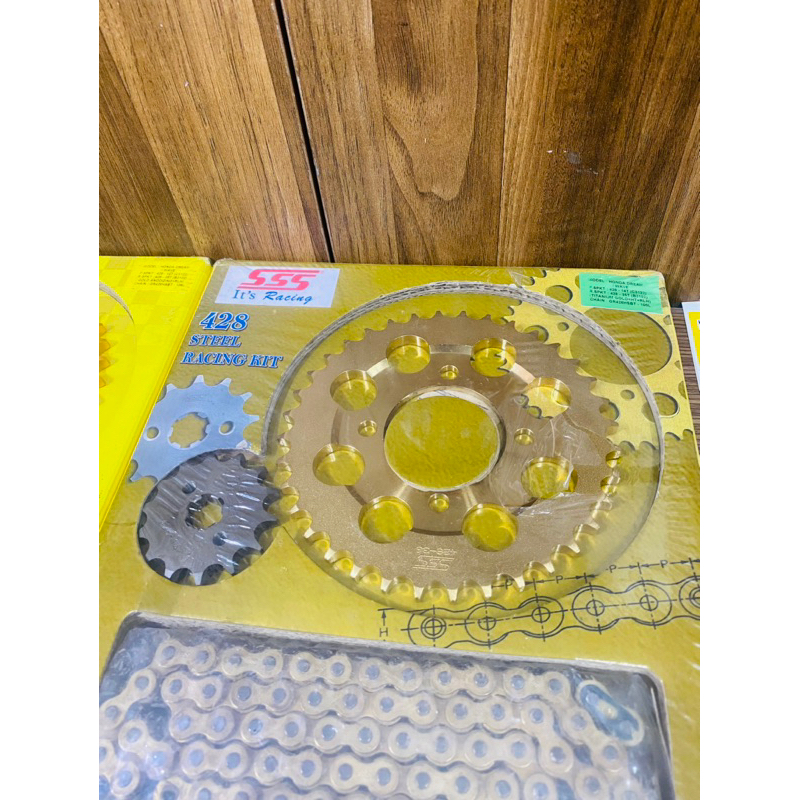 Nhông Sên Dĩa SSS Dành Cho Xe Dream / Wave Nhỏ Chính Hãng Mã Lai >>>>