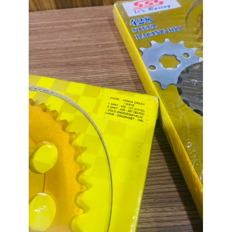 Nhông Sên Dĩa SSS Dành Cho Xe Dream / Wave Nhỏ Chính Hãng Mã Lai >>>>