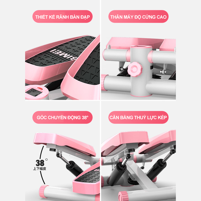 OT87/OT87R Máy đạp bước nam nữ dùng tại nhà máy đạp bước bộ yên tĩnh đa chức năng rèn luyện sức khỏe vinhthuan.shop