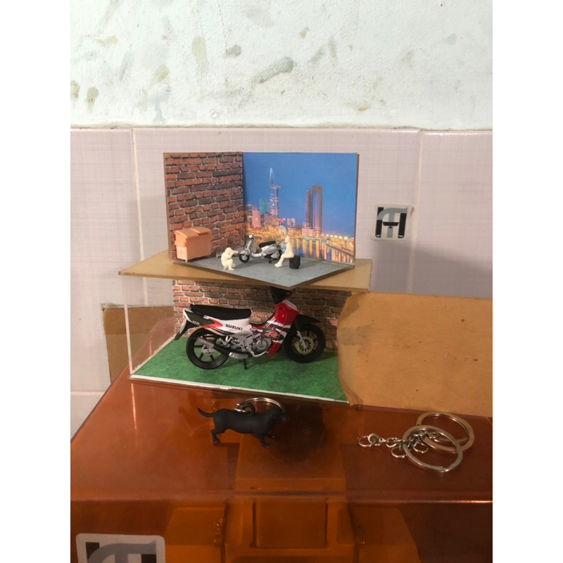 Mô hình Suzuki Satria 2000 tỉ lệ 1:18 | Scale 1:18