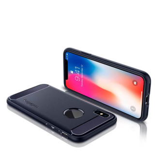 Ốp lưng iPhone X chống sốc Spigen Rugged Armor