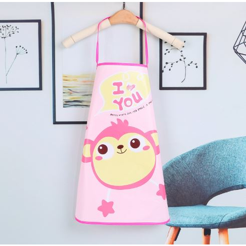🍄 Tạp Dề Chống Thấm Nước Chất Liệu Nilon 1 Lớp Siêu Đẹp, Giá Rẻ Cho Bé Học Vẽ, Nấu Ăn, Chơi Trò Chơi