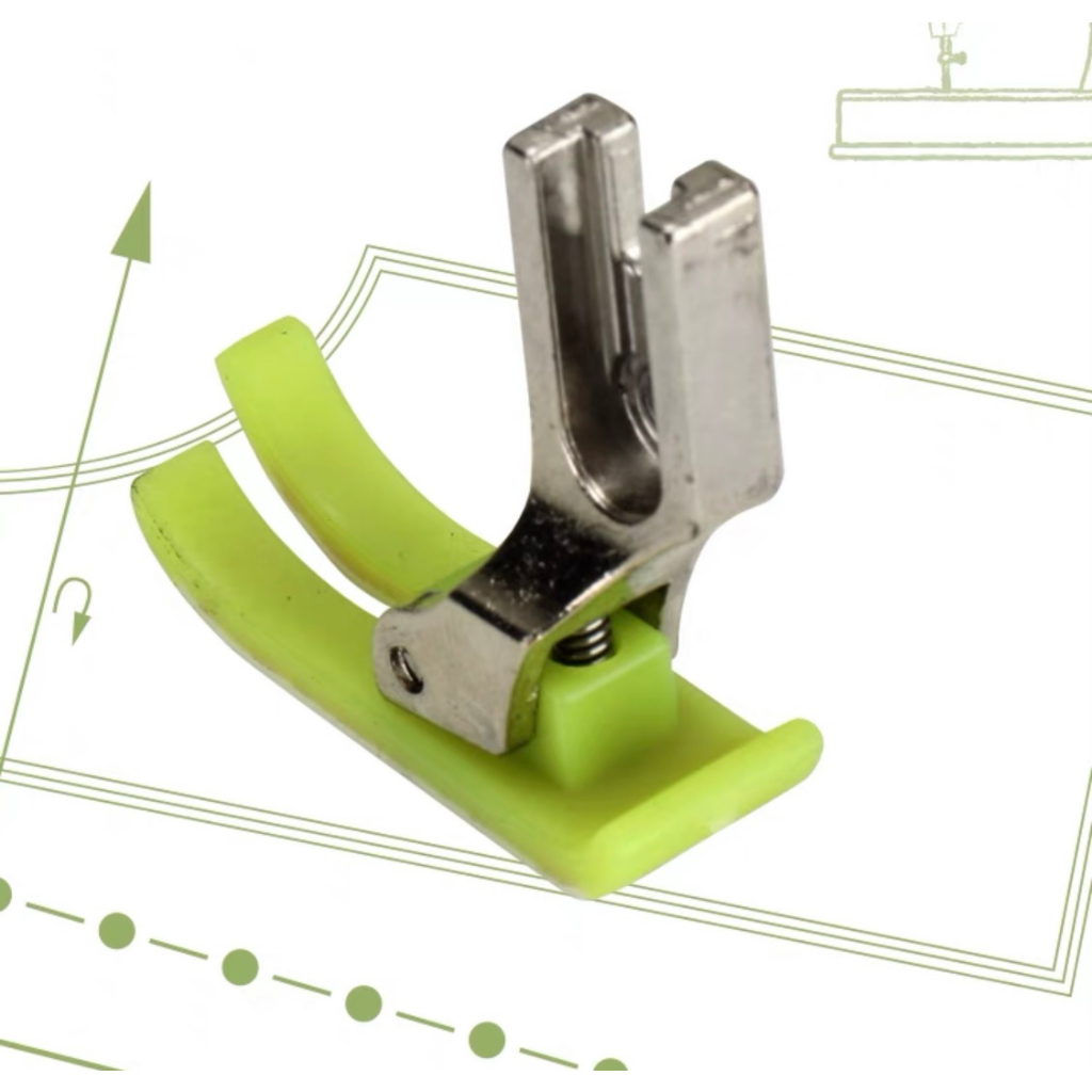 Chân vịt nhựa 2 da máy may công nghiệp