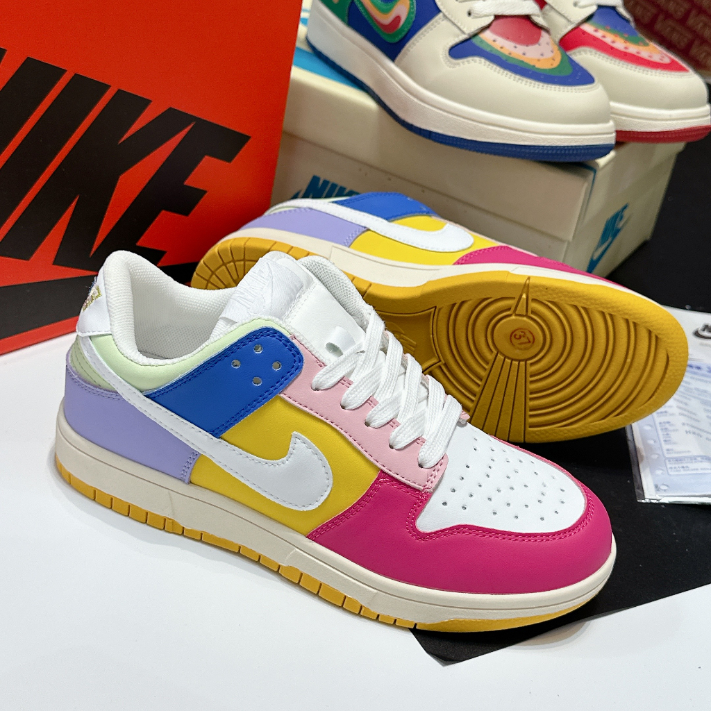 Giày thể thao Du.nk Low Multi-Color + full bill