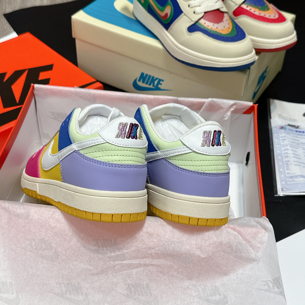 Giày thể thao Du.nk Low Multi-Color + full bill