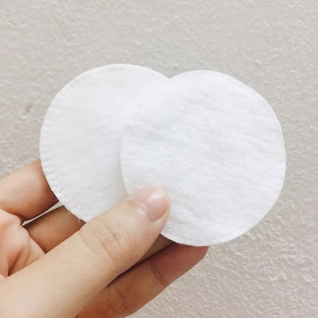 Bông tẩy trang tròn cotton pads 150 miếng mịn siêu dai