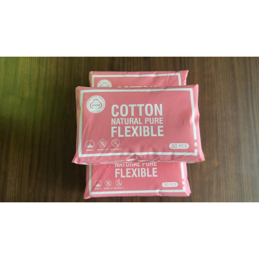 Khăn rút 50 tờ dùng 1 lần Cotton Natural Flexible 50