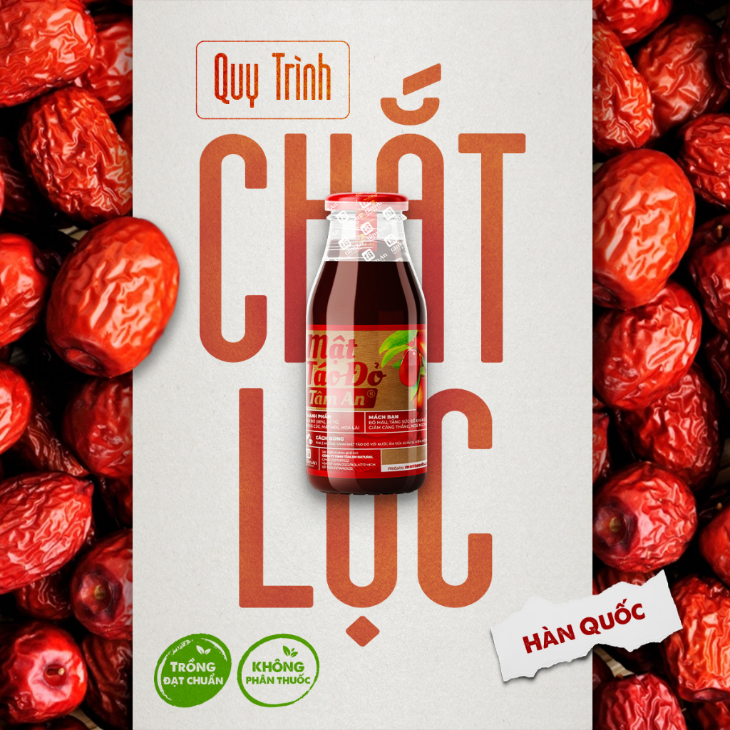 Mật Táo Đỏ Tâm An