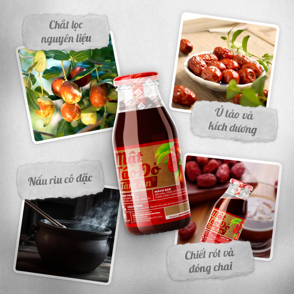 Mật Táo Đỏ Tâm An